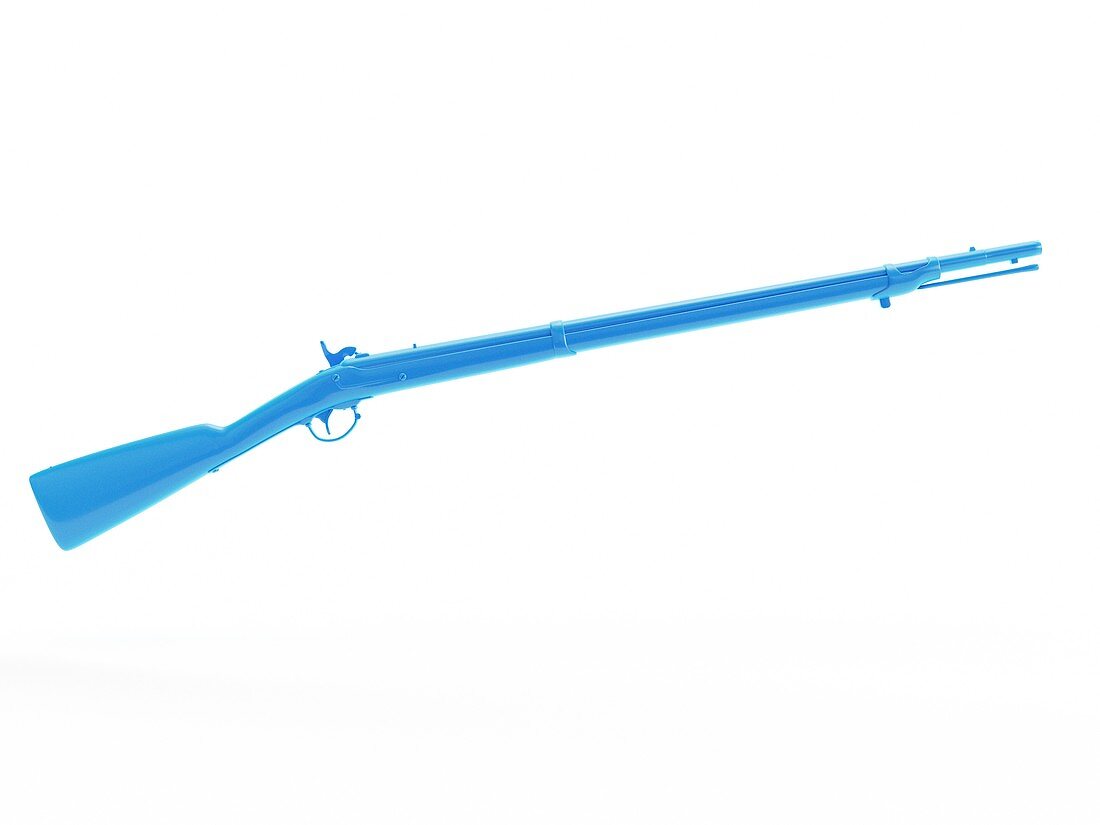 Rifle, illustration