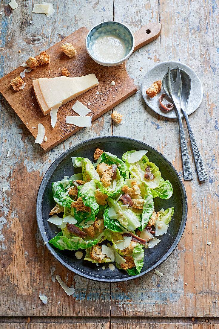 Perfect Caesar salad