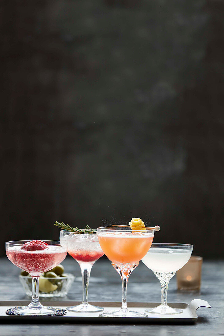 Prosecco cocktails