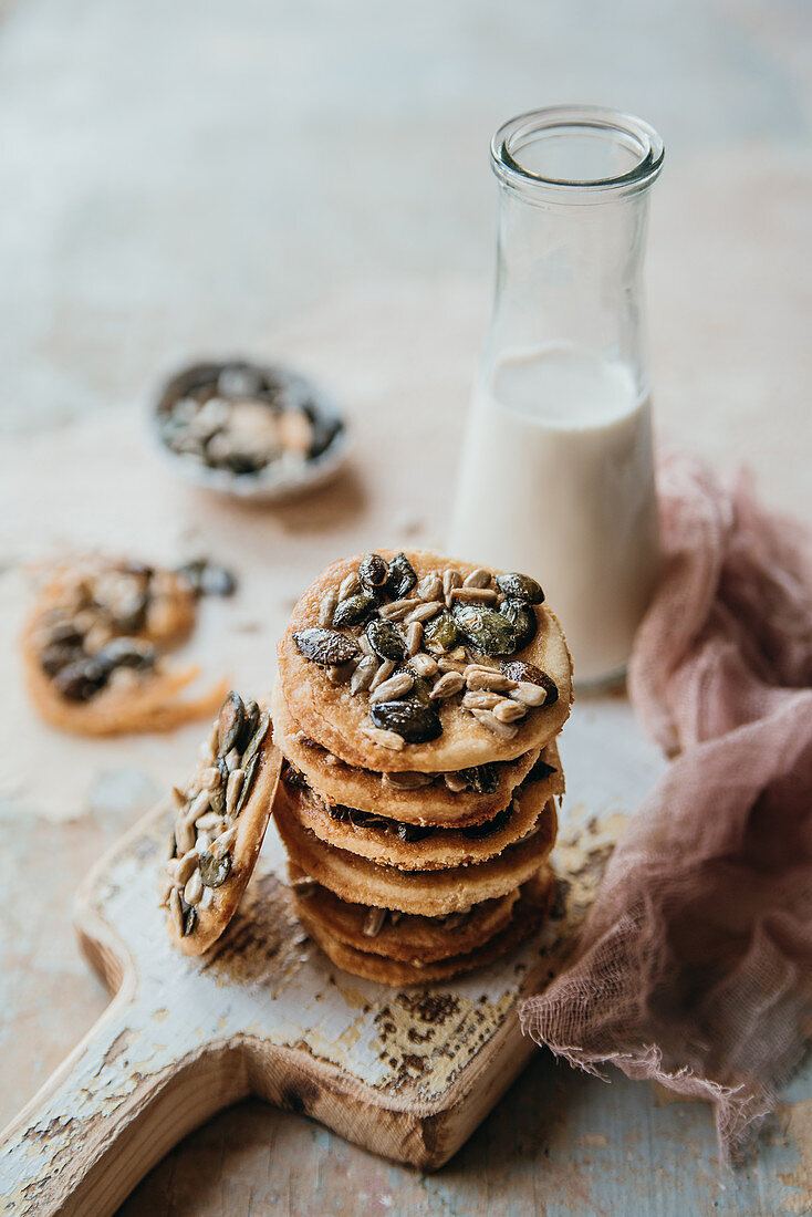 Cookies with grains