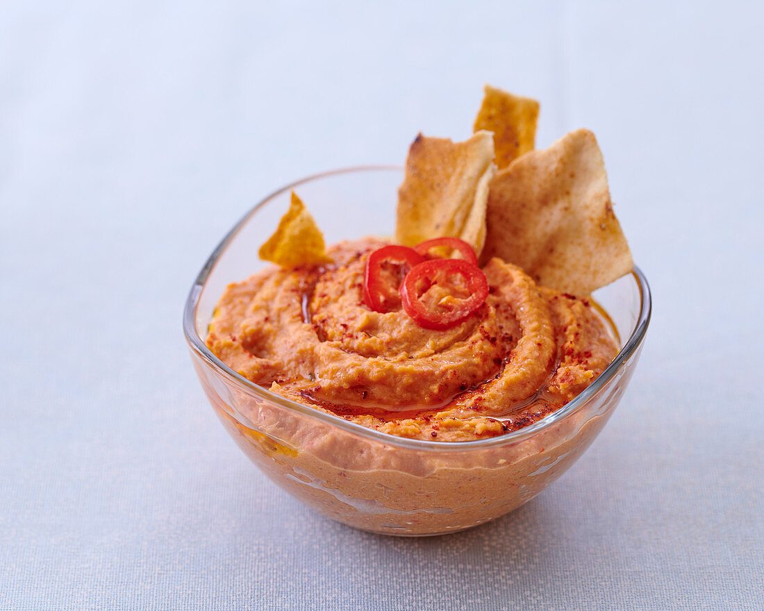 Hummus mit Chili