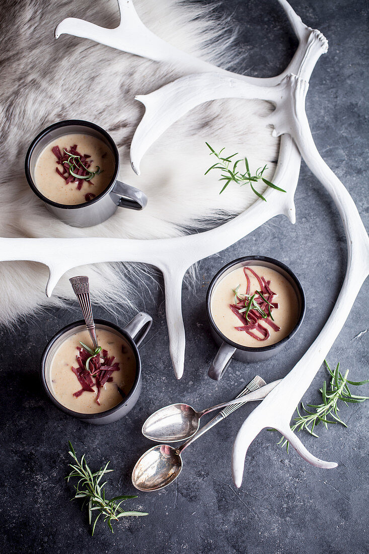 Reindeer soup