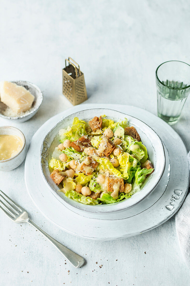 Vegetarian Caesar salad