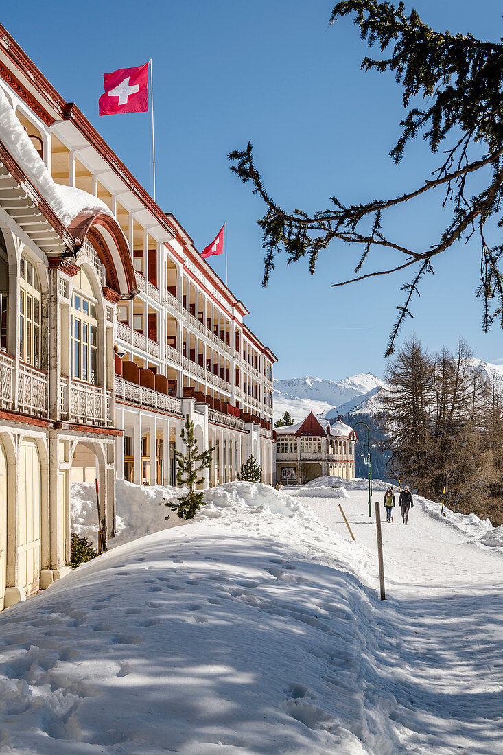 Jugendstilhotel 'Schatzalp', Davos, Graubünden, Schweiz