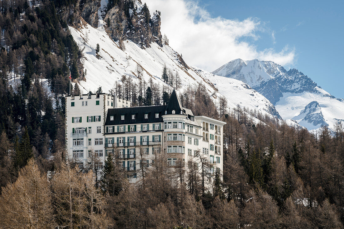 Switzerland, Sils im Engadin: Hotel Waldhaus Sils