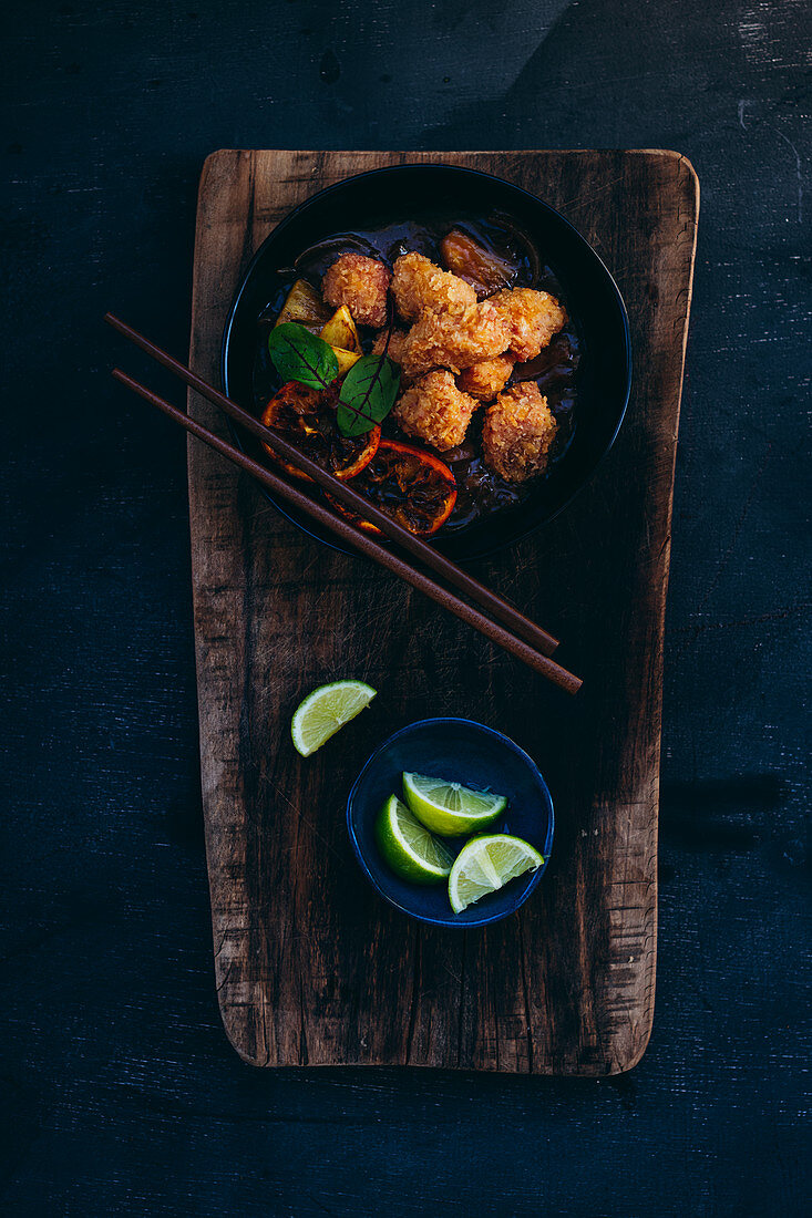 Sweet and Sour Panko Fried Pork