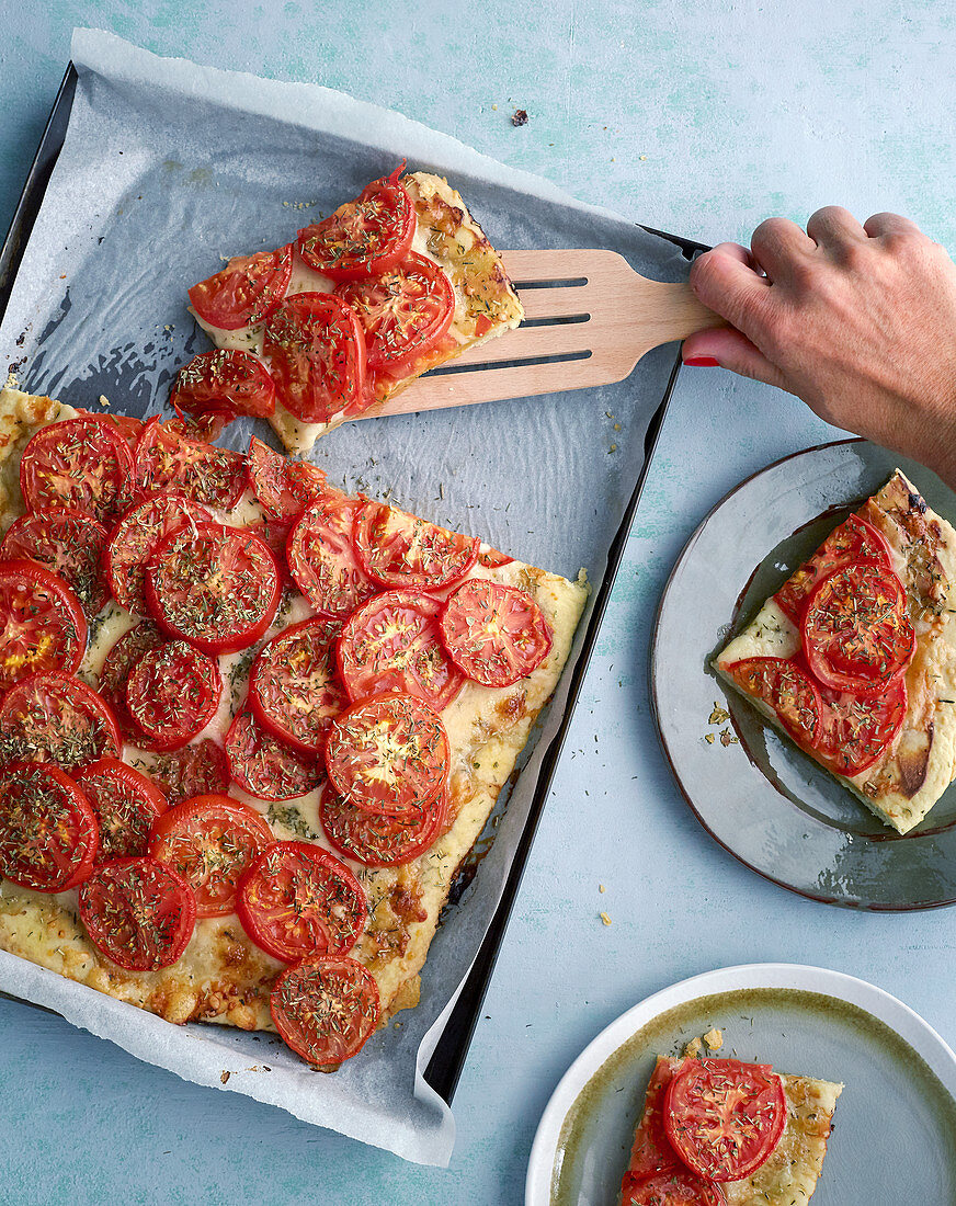 Provençal tomato tart