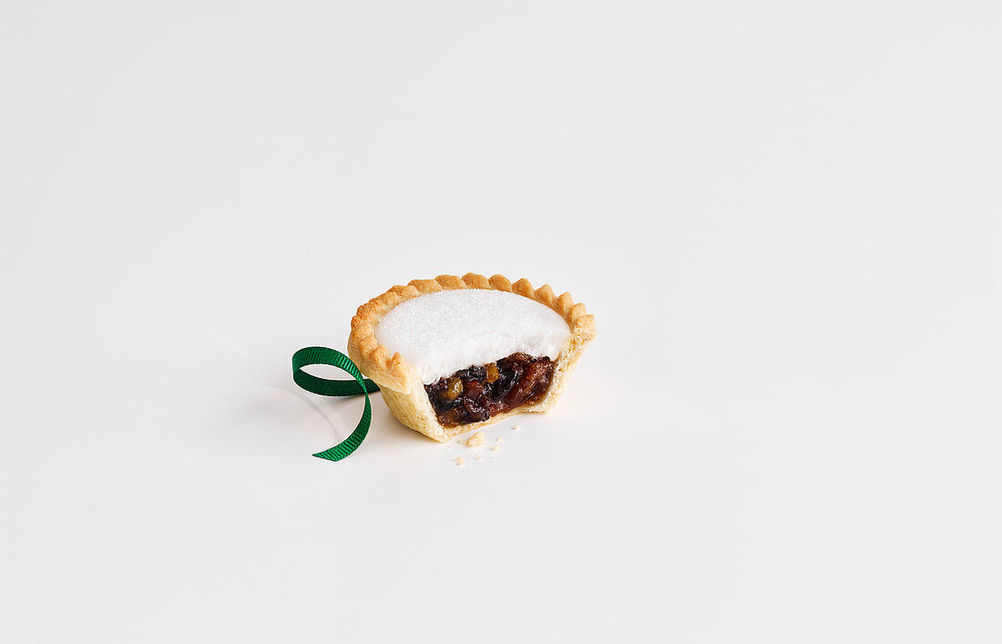 Mince Pie mit Zuckerglasur