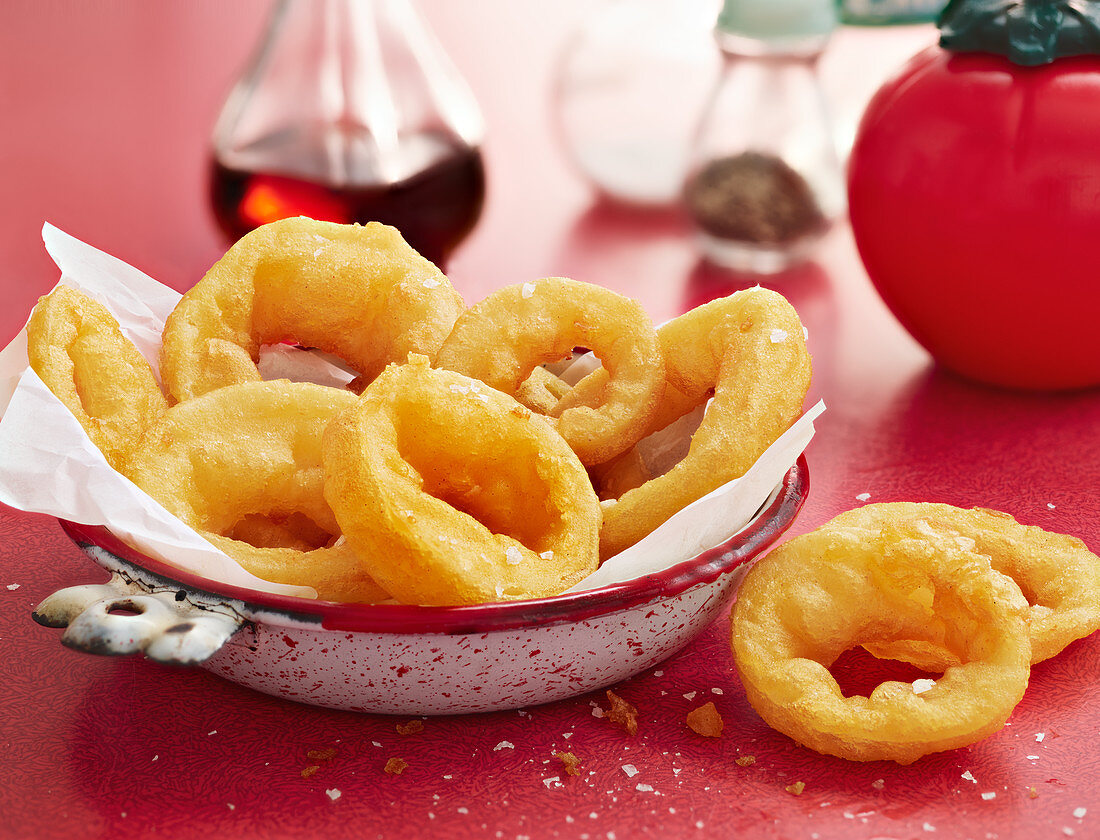 Fried onion rings