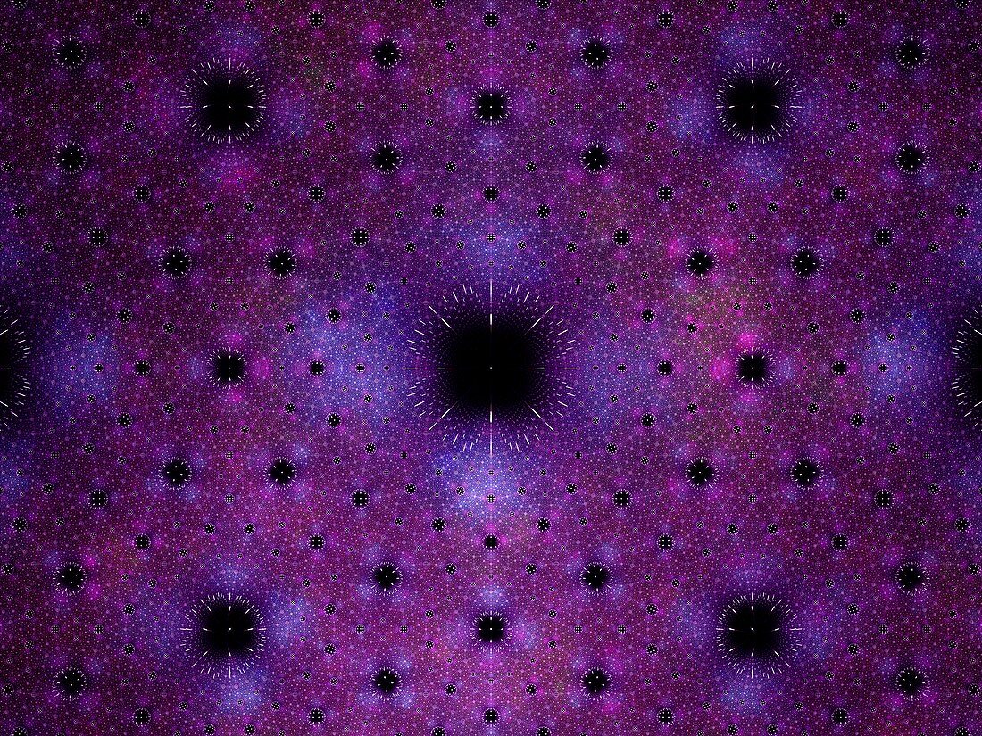 Sphere section, fractal illustration