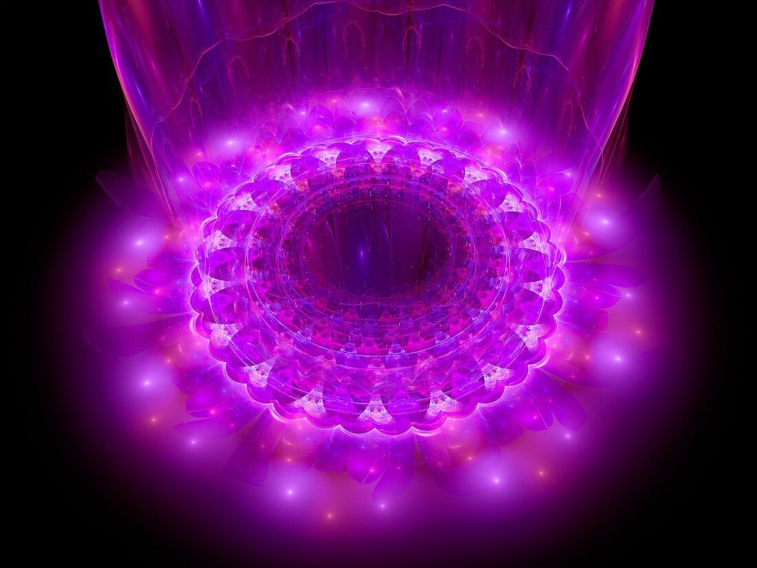 Mandala, fractal illustration
