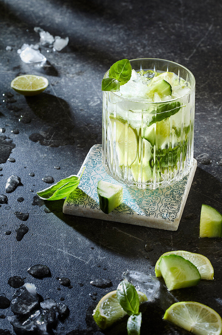 Virgin Basil Mule