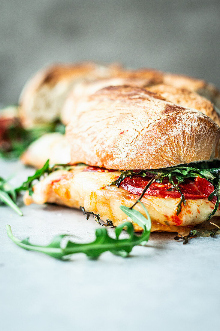 Big Sandwich mit Italy-Style
