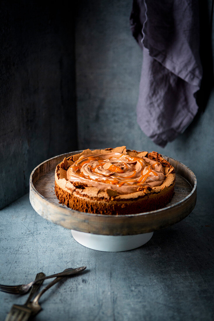 Schoko-Karamell-Kuchen