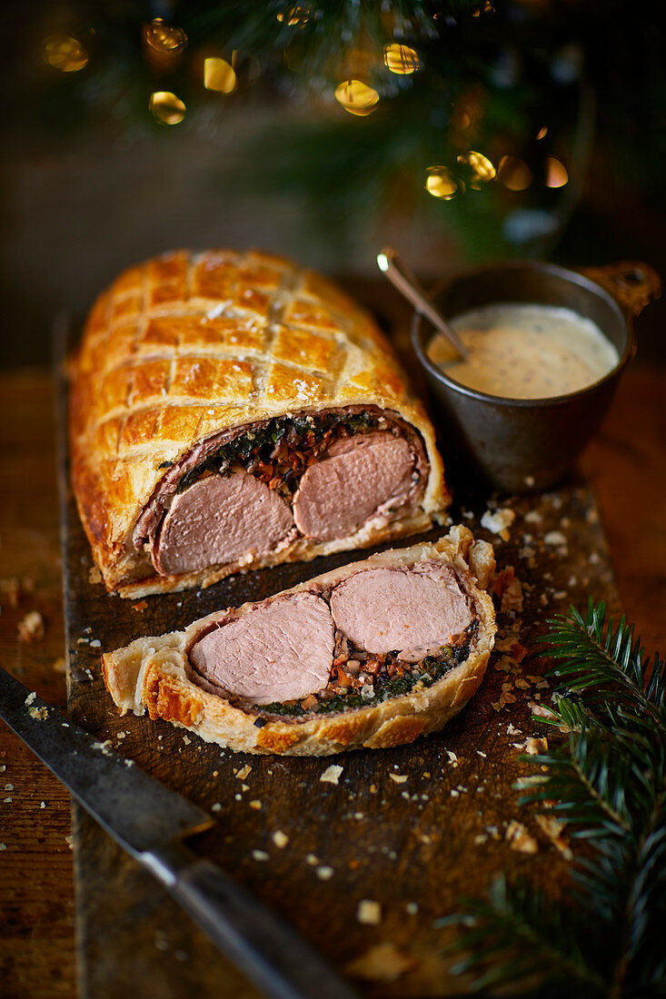 Pork wellington for Christmas
