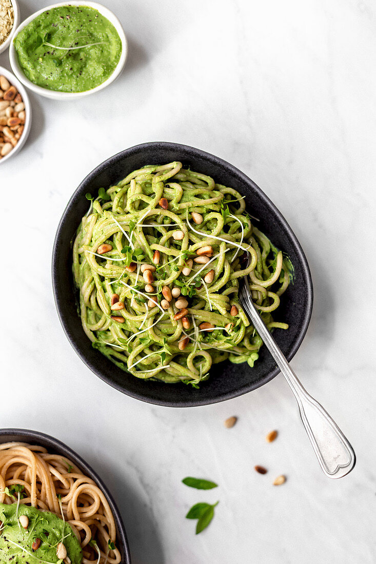 Green Pesto Pasta