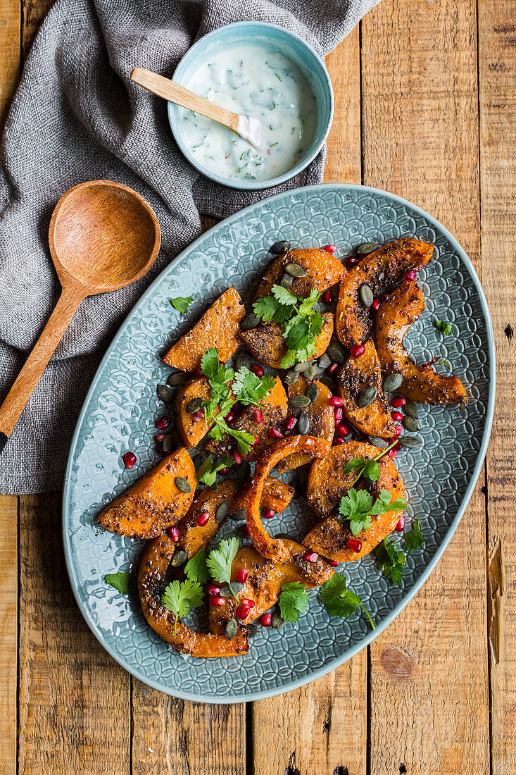 Roasted Butternut with Baharat Spice