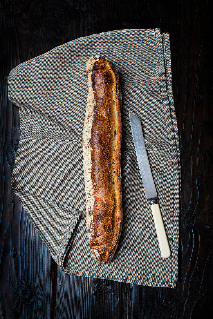 Baguette and Knife