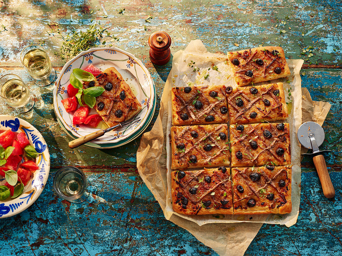 French Pissaladière