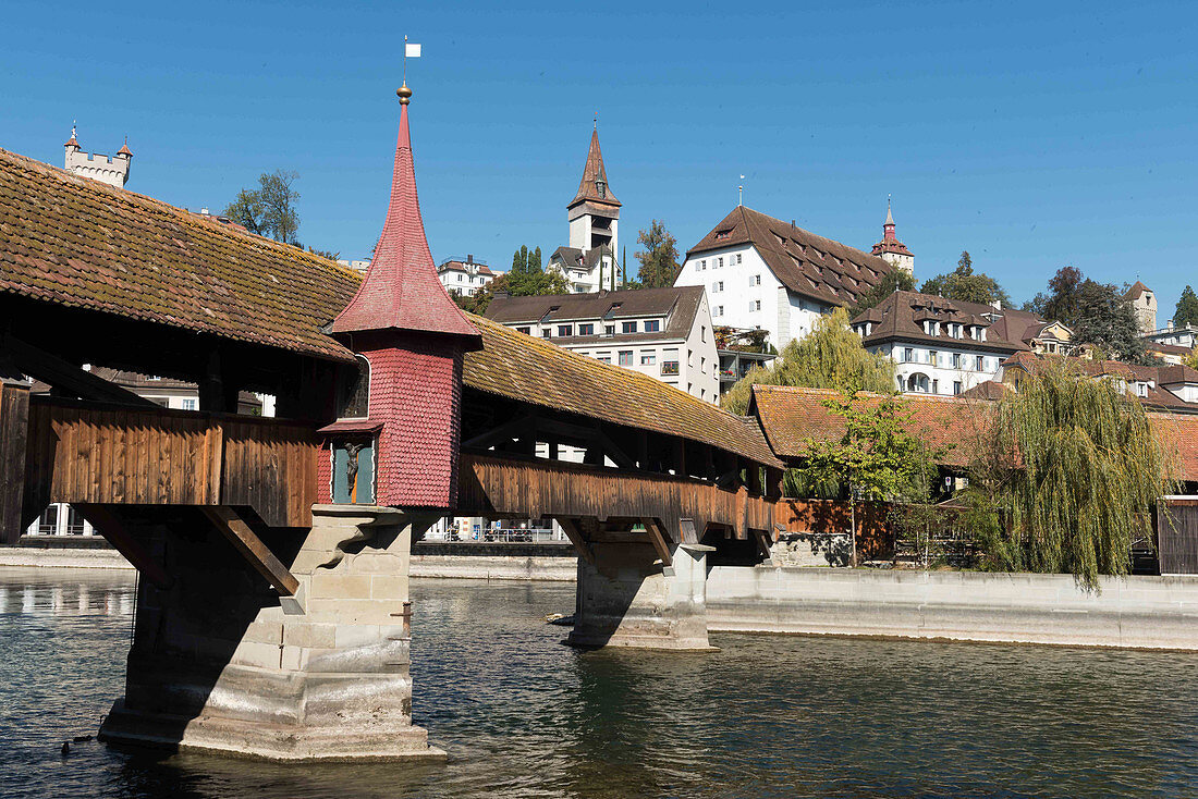 Geissmattbrücke, Luzern, Kanton Luzern, Schweiz