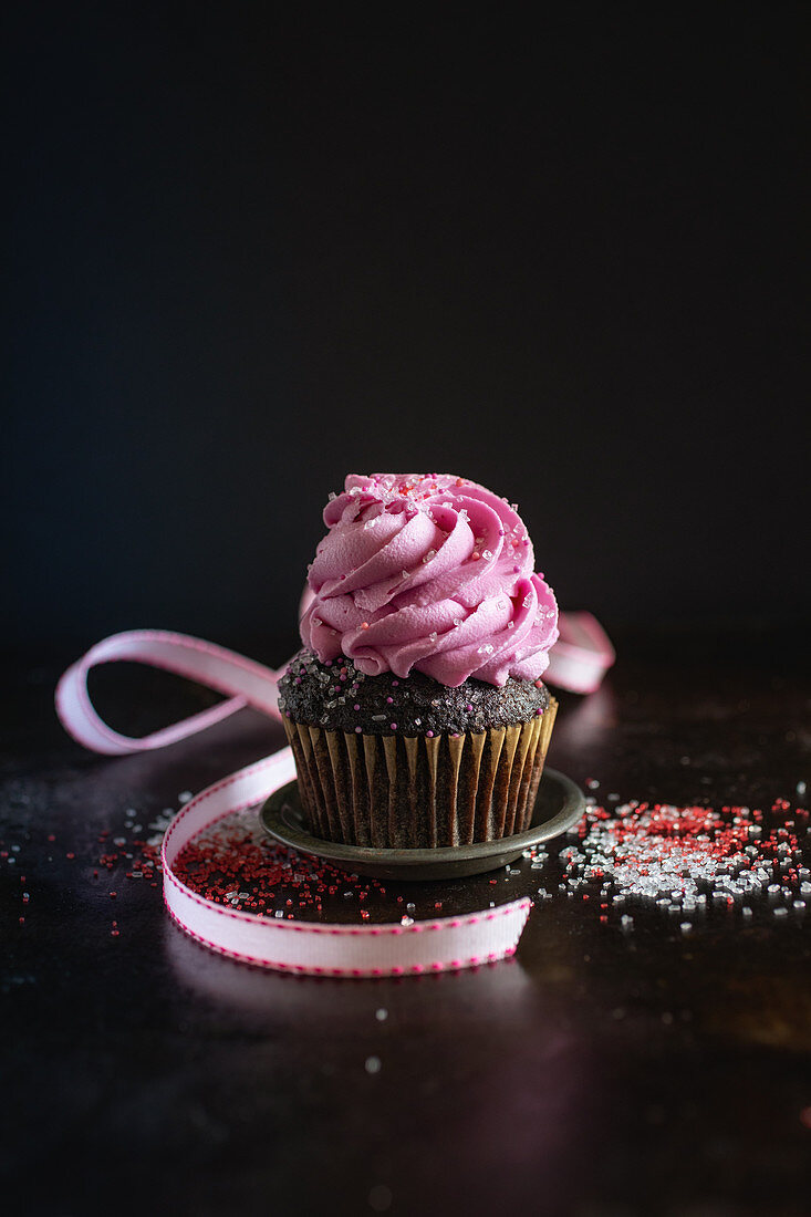 Cupcake zum Valentinstag