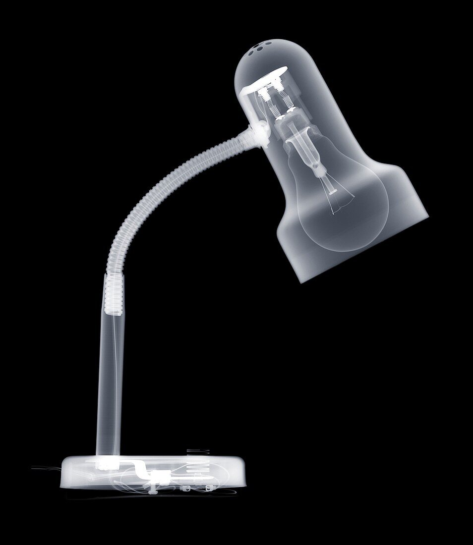 Desk lamp, X-ray