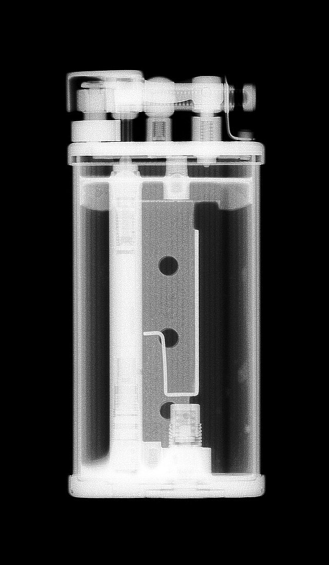 Cigarette lighter, X-ray