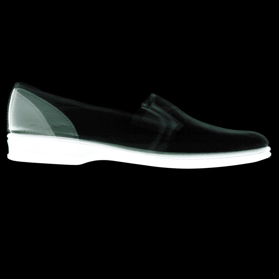 Loafer shoe, X-ray