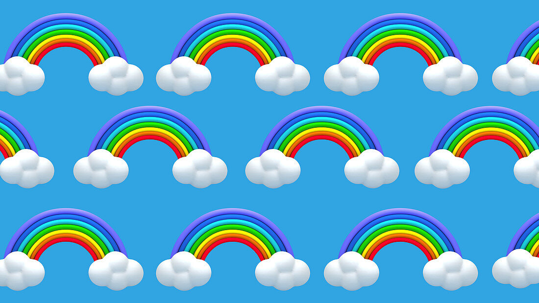 Rainbows, illustration