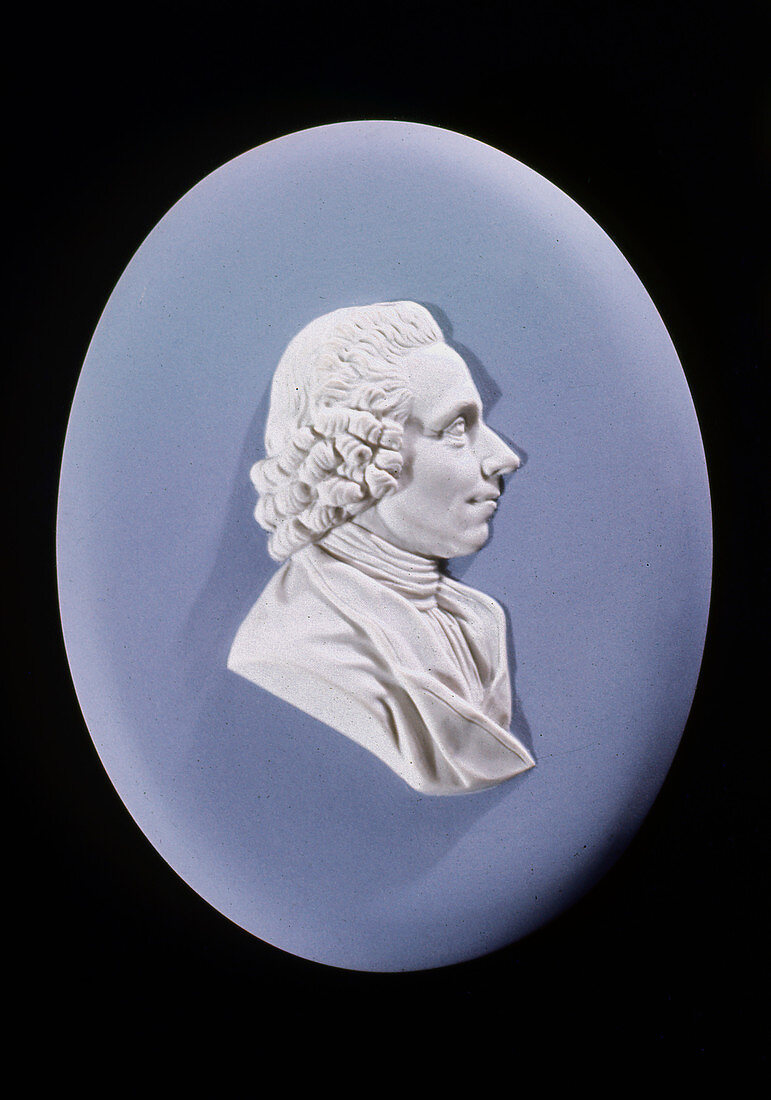 Wedgewood plaque of Joseph Priestley