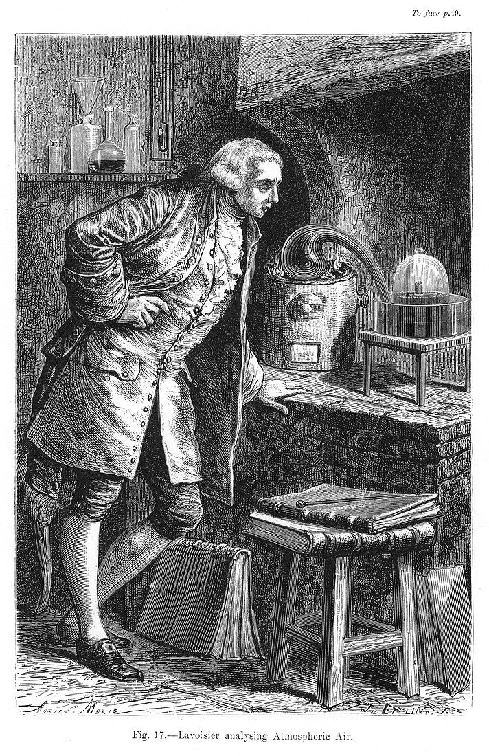 Antoine Laurent Lavoisier, French chemist