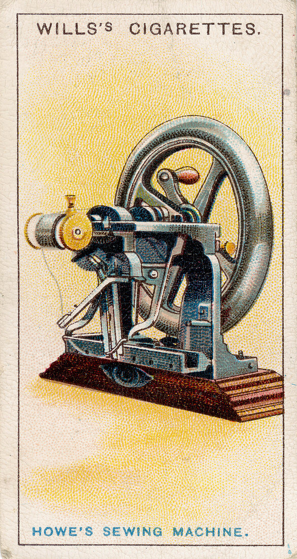 First lock-stitch sewing machine, 1915