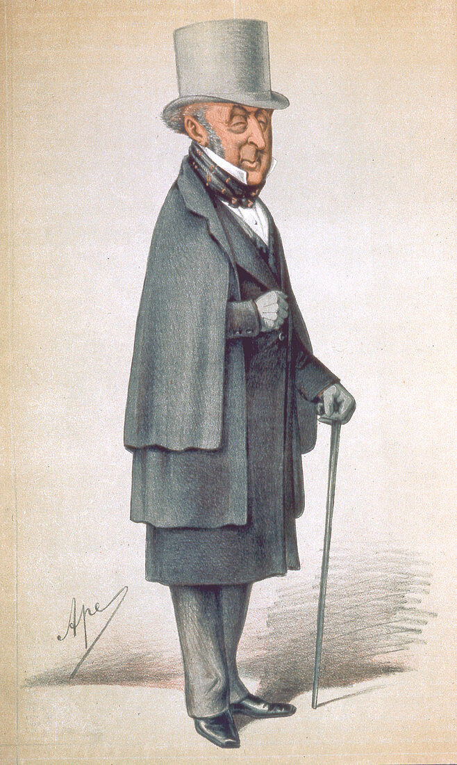 Roderick Impey Murchison, Scottish geologist, 1870