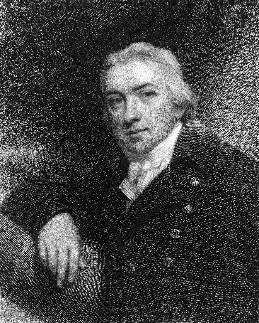 Edward Jenner, English physician, 1837