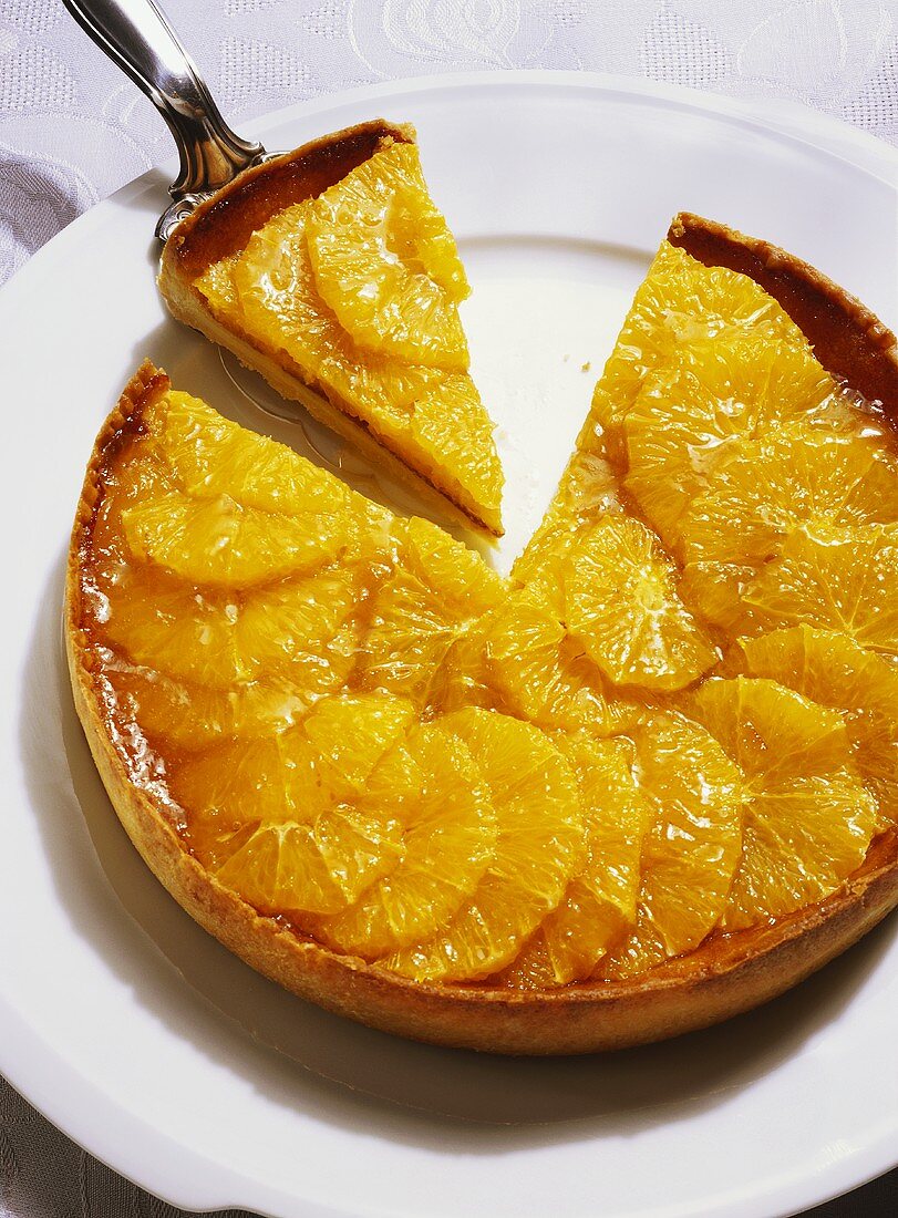 Orange tart