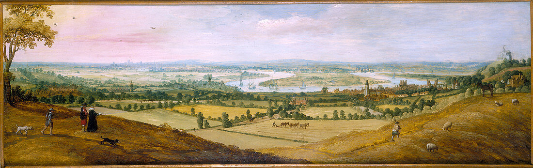 View of Greenwich', c1625