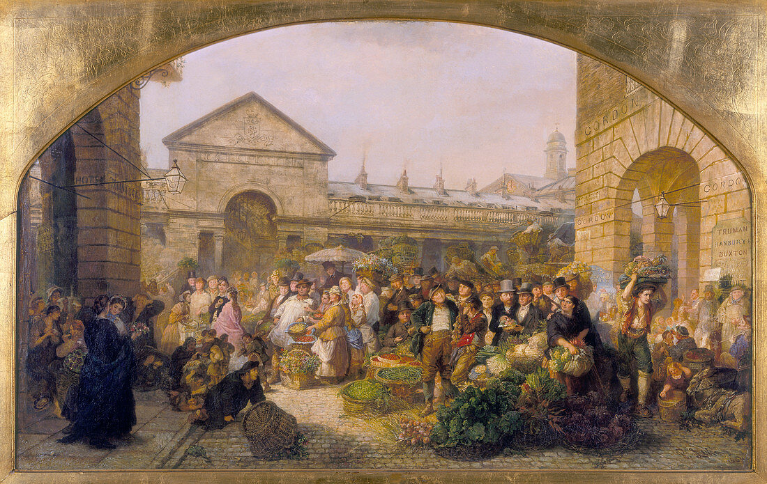 Covent Garden Market', 1864