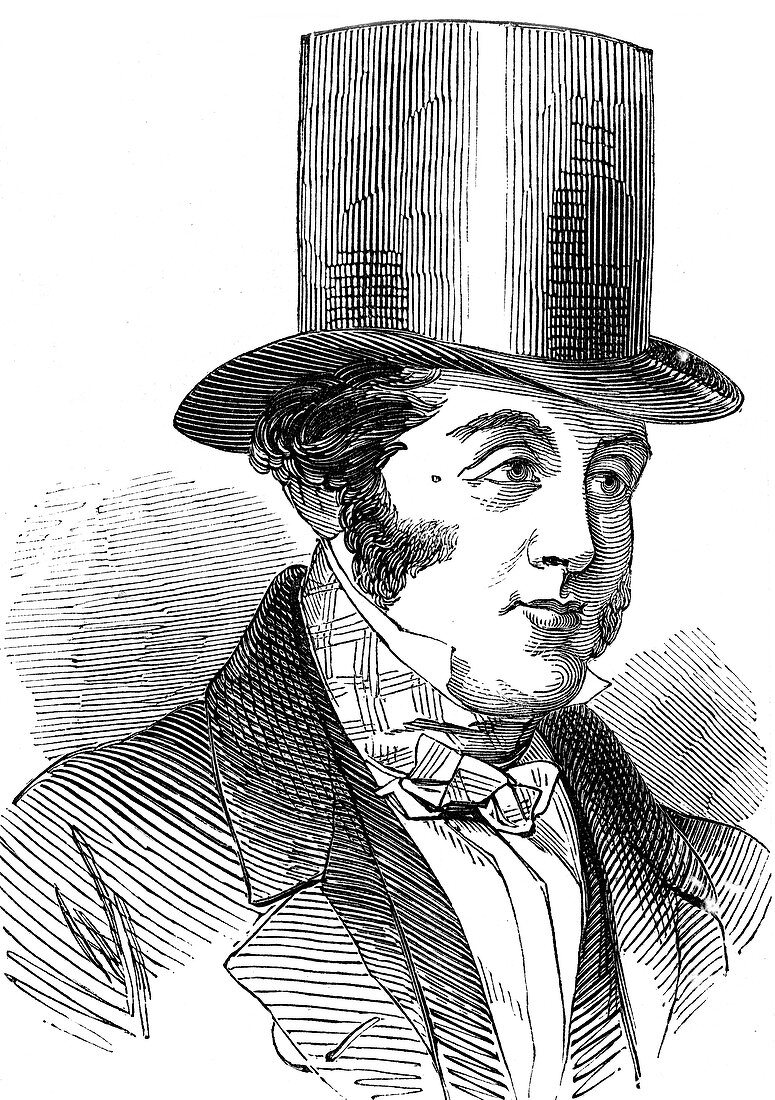 George Hudson, the 'Railway King', 1848