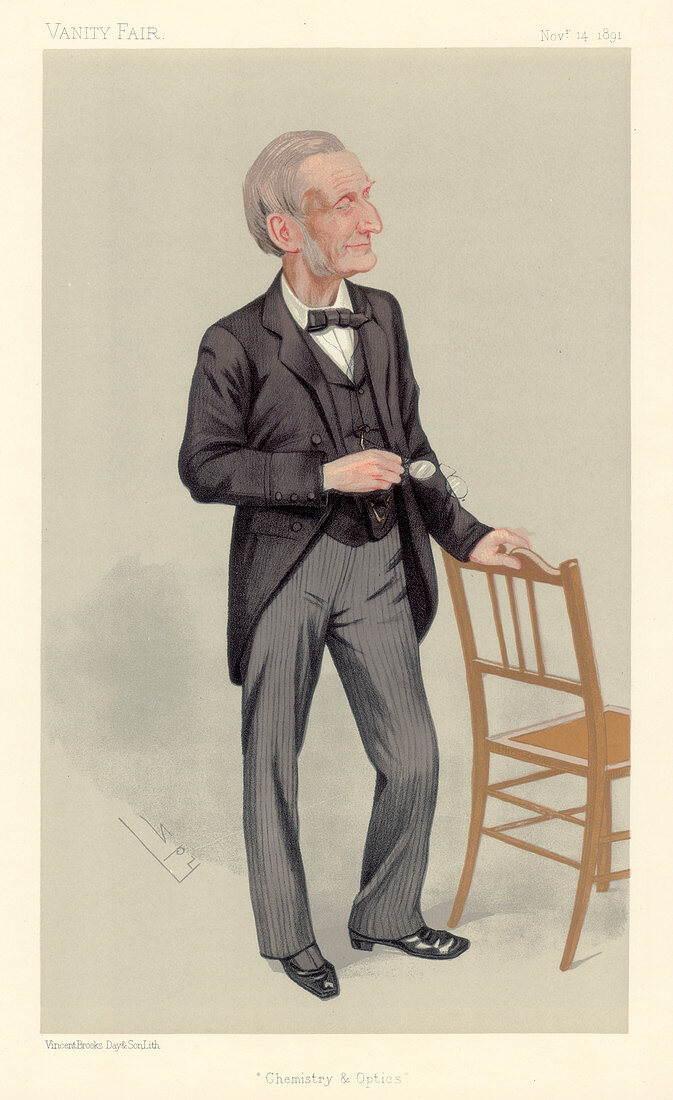 John Hall Gladstone, English chemist, 1891