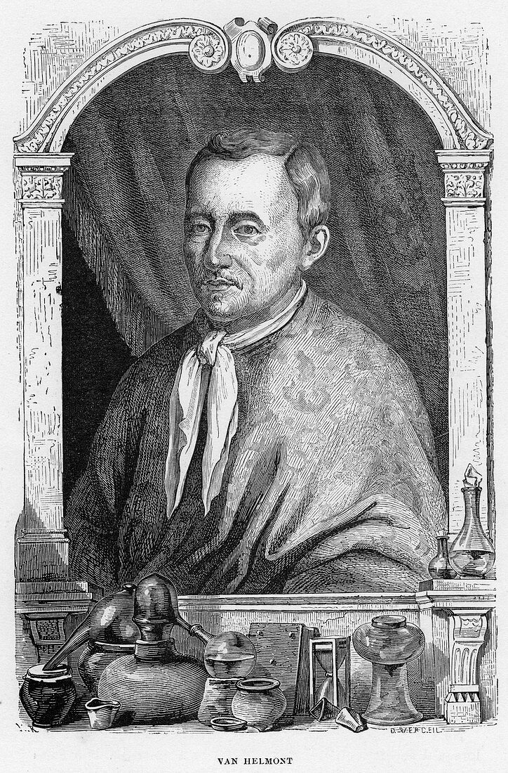 Jean Baptiste von Helmont, Belgian physician and chemist