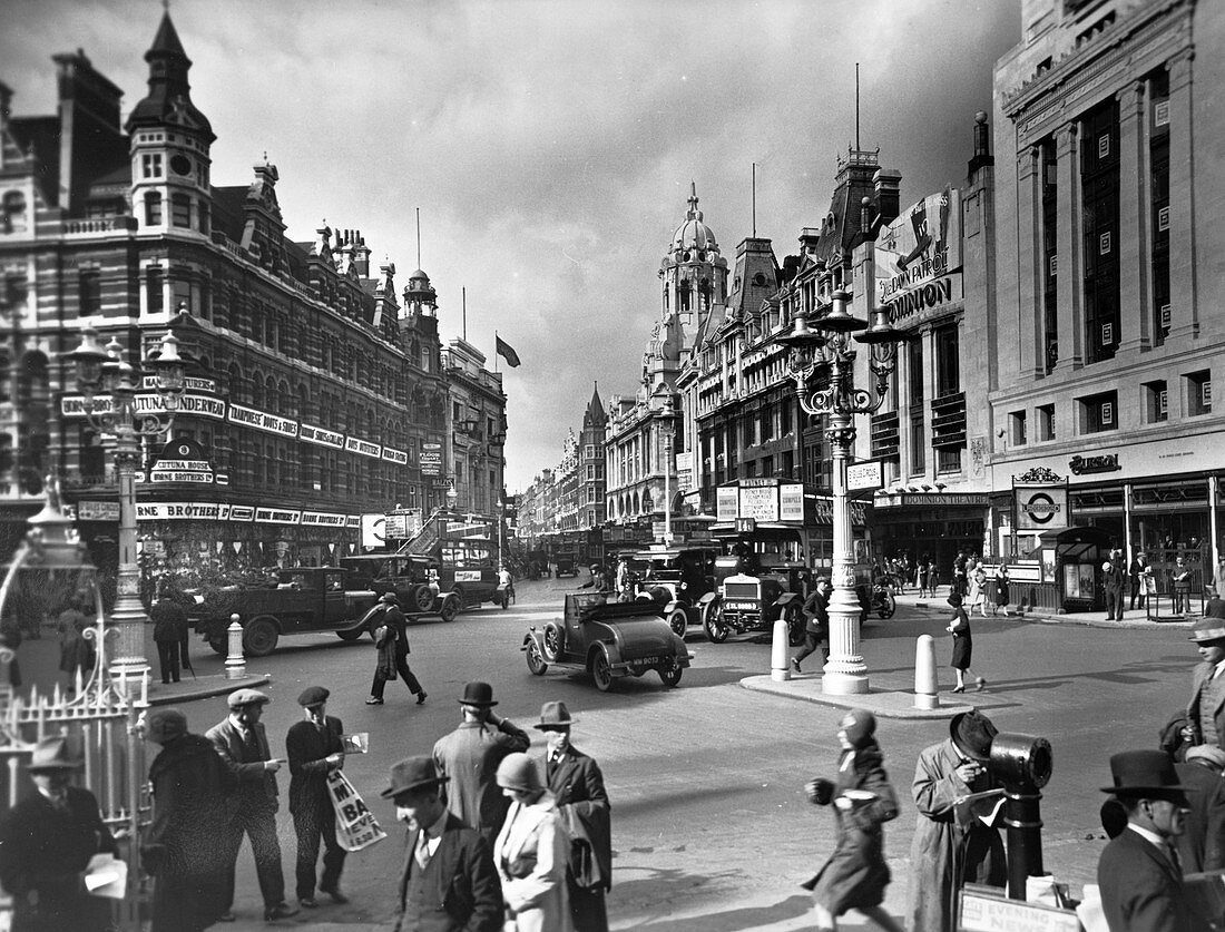 St Giles Circus, City of Westminster, London