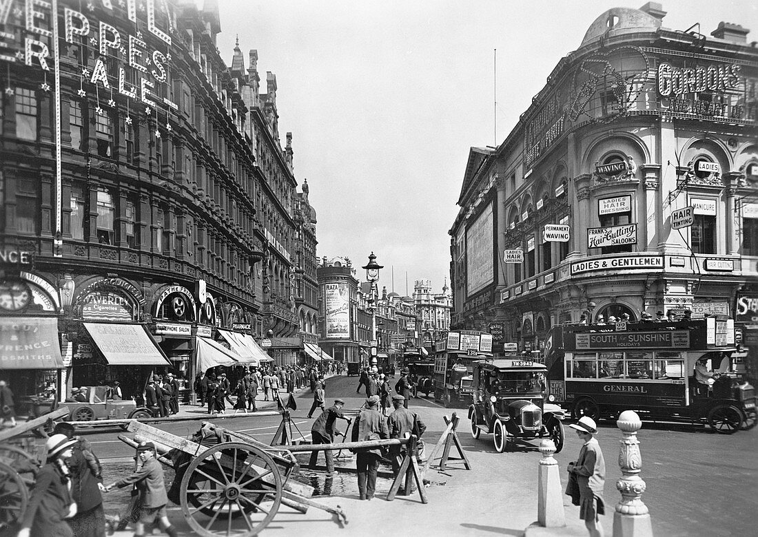 North-east of Piccadilly Circus, City of Westminster, London