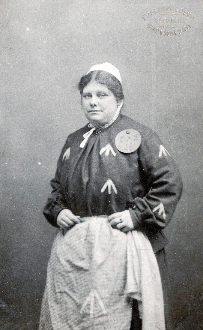 Suffragette prisoner, c1910