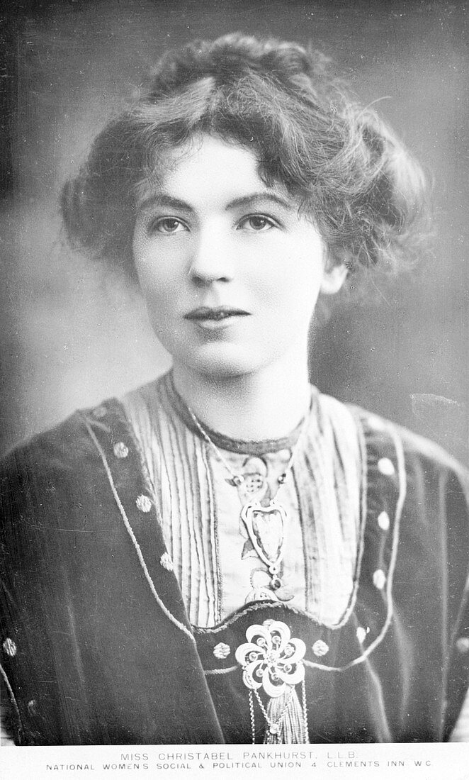 Christabel Harriette Pankhurst, c1909