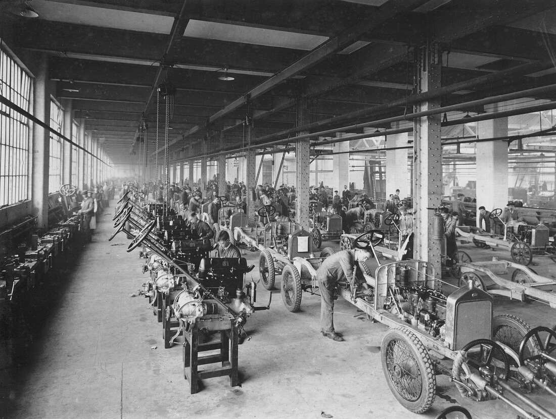 Wolseley factory, Birmingham, c1921