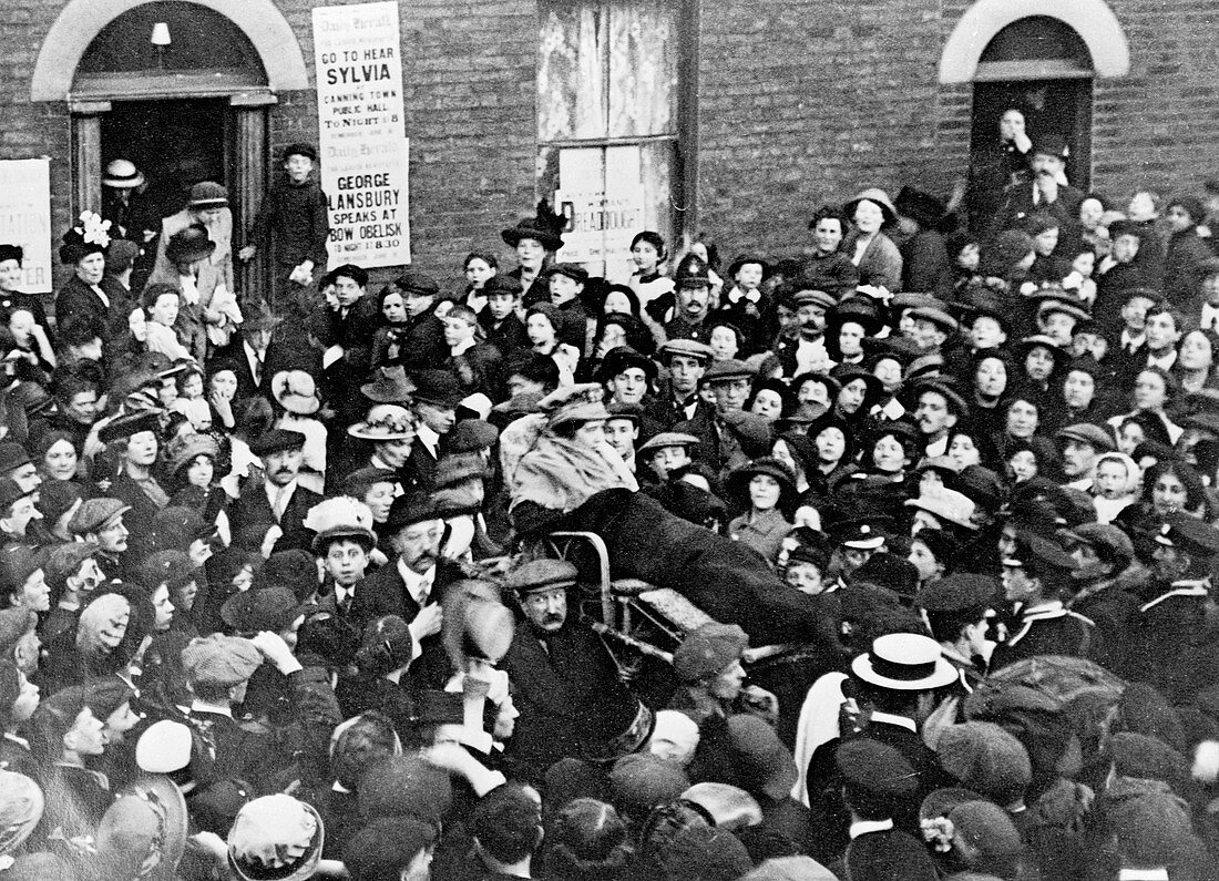 Sylvia Pankhurst, 1914