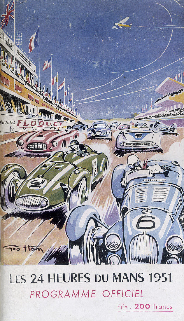 Programme for Le Mans 24 Hours, 1951