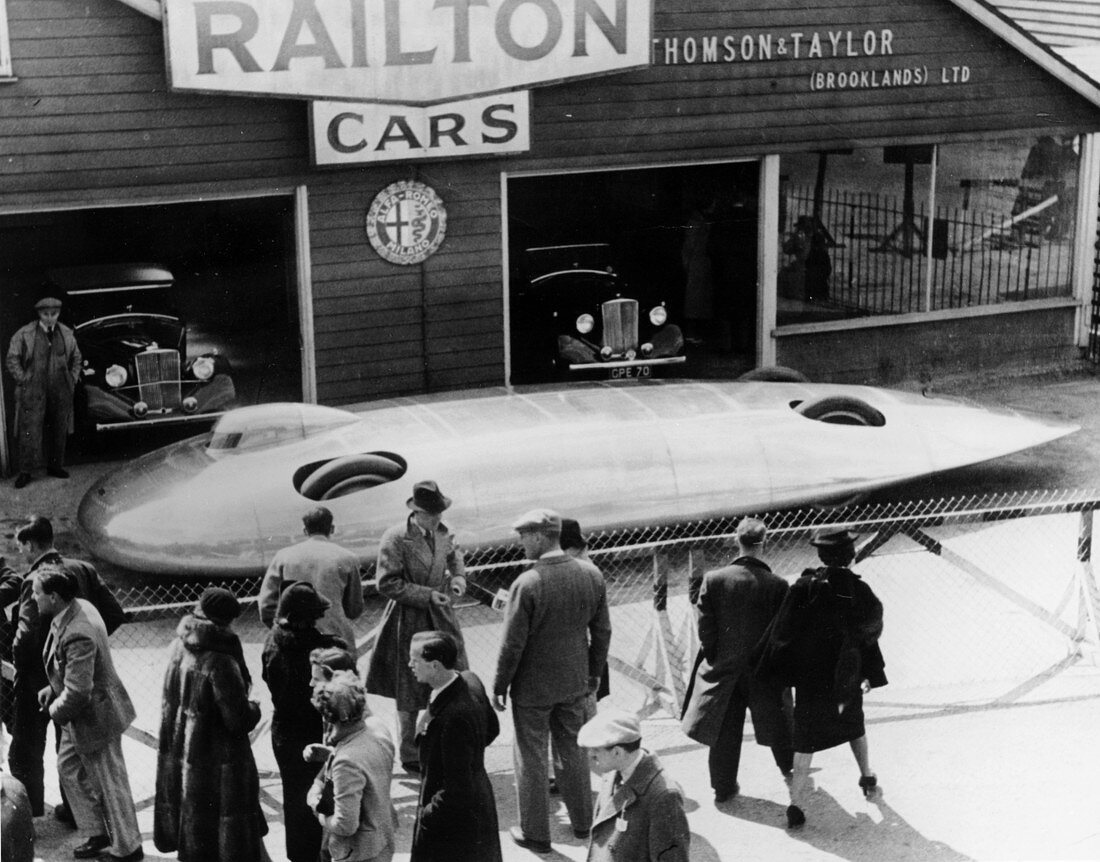 Railton Special Land Speed Record car, Surrey, c1938