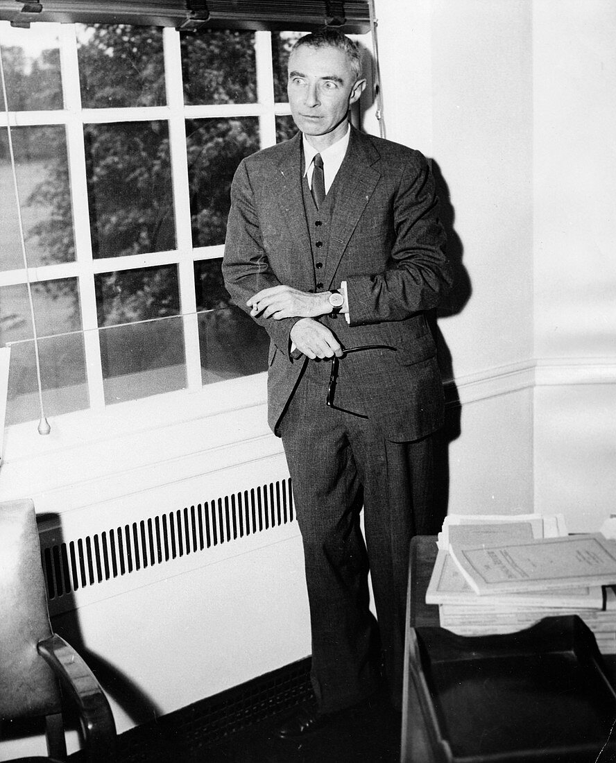 J Robert Oppenheimer, American physicist