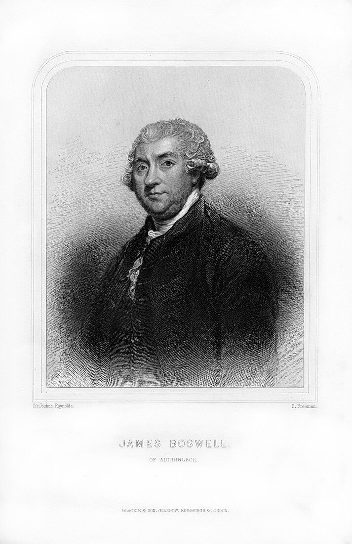 James Boswell, Scottish lawyer, diarist, and author
